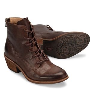 Sofft Womens Annalise Cocoa Brown Boots.